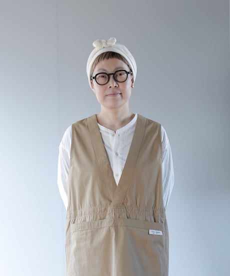 ★ARTEA｜【 artea-apron005】 ウェザーコットンエプロン