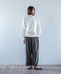 ATPOVA｜【 26WI15 】 L/Cキャバス クルーSWT(製品染)