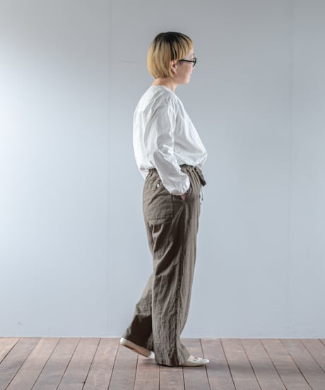 ATPOVA｜【 2025winter35 】 L/C イージーPT裏付(製品染)