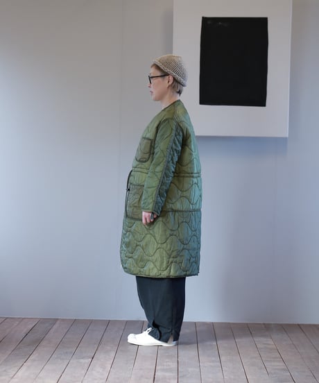 ARTE POVERA｜【 artea-reclothing218 】USキルトジャケット RE-ハーフコート
