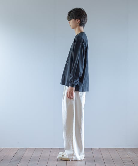 ARTE POVERA｜【 ARTEA - 26SP21 】 NATSUME X KOTETSU コラボ 「どうにかなるさ」 ギルダン RE-message ロンT②