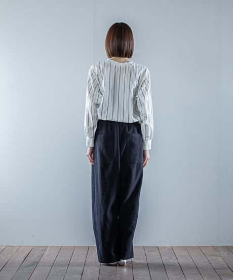 ATPOVA｜【 26WI10 】 縮絨ソフトライトウール タックタックPT