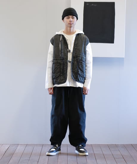 ARTE POVERA｜【 artea-fw2379 】U.Sキルトライナー製品染 RE-ベスト
