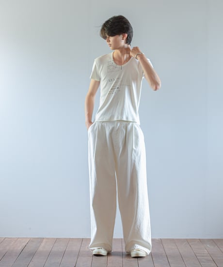 ARTEPOVERA｜【 2026spring22 】 NATSUME X KOTETSU コラボ 「意志あるところに道はある～」 UネックフレンチT①