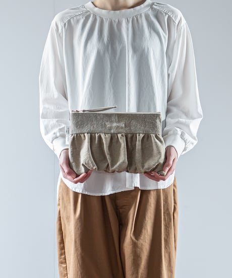ARTE POVERA｜【 26WI22 】 イタリアシーツ RE-ポーチ(M)