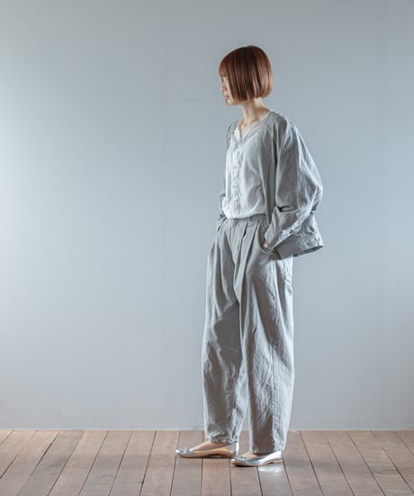 ATPOVA｜【 2026spring66 】 9OZデニム ノーカラーワークJKT
