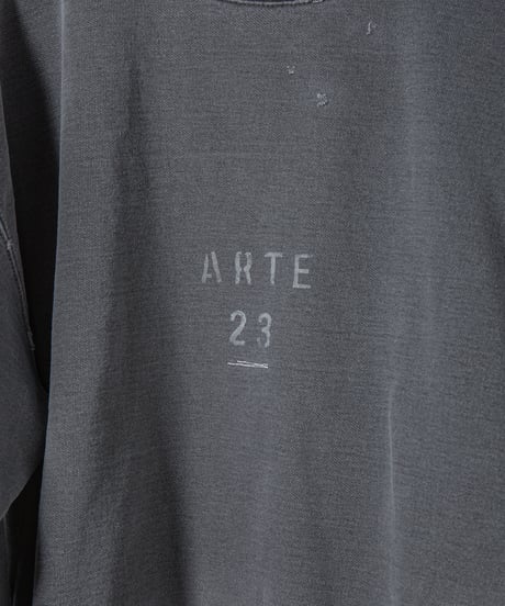 ARTE POVERA｜【 26WI06 】 ギルダン RE-裏毛ダメージ加工(ARTE)
