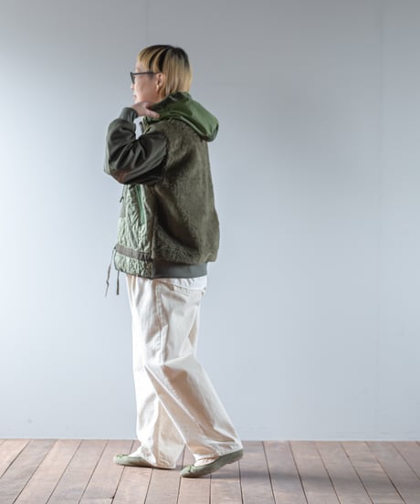 ARTE POVERA｜【 2025winter70 】 チェコキルトパンツ RE-アーミーMIXフードJKT