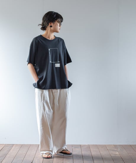 ★ARTE POVERA｜【 2025summer18 】ギルダン RE-｢ N ｣プリントT