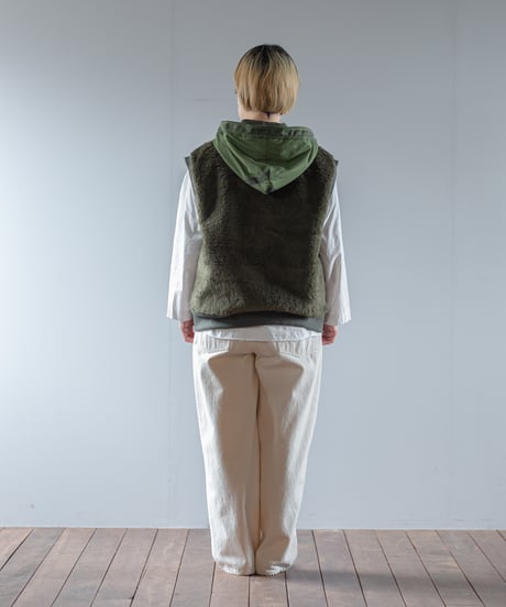 ARTE POVERA｜【 2025winter69 】 チェコキルトパンツ RE-アーミーMIXフードベスト