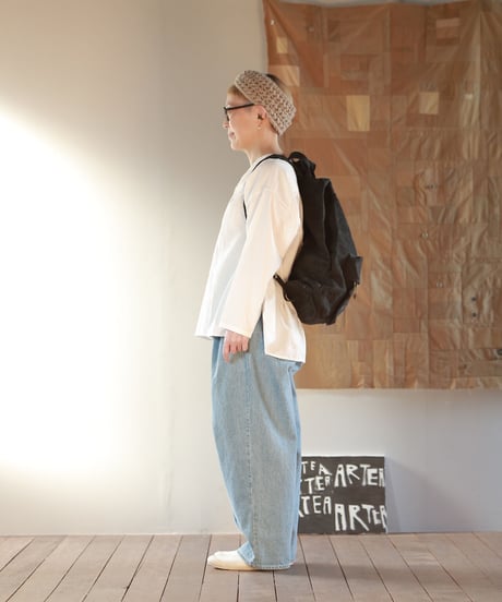 ARTE POVERA｜【 23WI45 】チェコ軍麻袋 RE-巾着リュック