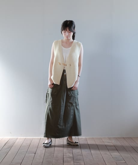 ARTE POVERA｜【 artea-reclothing215 】フランスカーゴPT RE-スカート