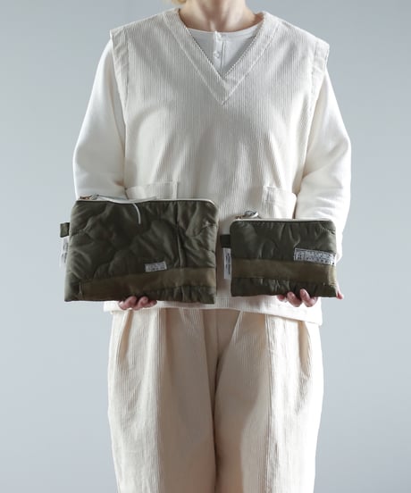 ★ARTE POVERA｜【 2024winter68 】チェコキルトパンツ RE-ポーチ(M)