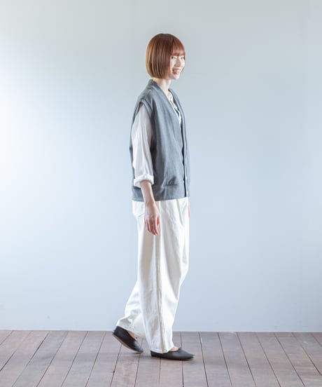 ATPOVA｜【 2026spring15 】 杢裏毛 ベスト