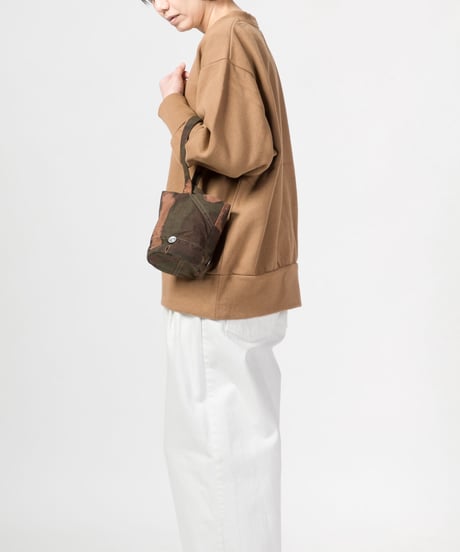 ★ARTEPOVERA【 artea-regoods012 】ハンガリー迷彩テント RE-2WAYワンショルダーBAG （XXS）