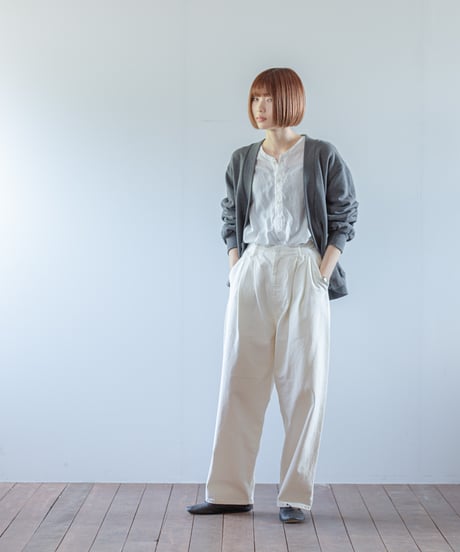 ATPOVA｜【 2026spring16 】 杢裏毛 カーディガン