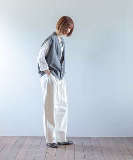 ATPOVA｜【 2026spring15 】 杢裏毛 ベスト