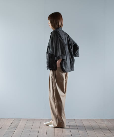 ATPOVA｜【 26SU44 】 リネンコットン シャツJKT(製品染)