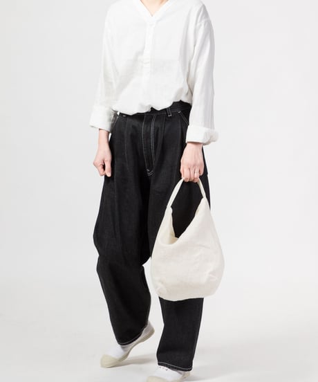 ★ARTEA｜【 artea-sheet008 】リネンシーツ｜ハンドBAG（Ｍ）