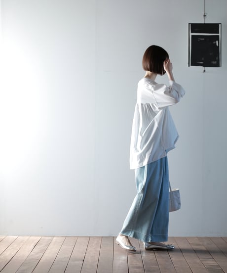 ATPOVA｜【 2025spring66 】10OZデニム ダメージ加工2タックイージーPT