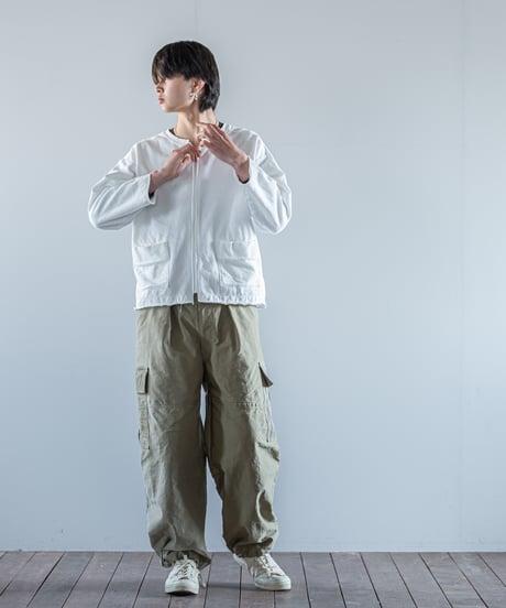 ARTE POVERA｜【 26WI05 】 ギルダン RE-裏毛ZIPカーデ