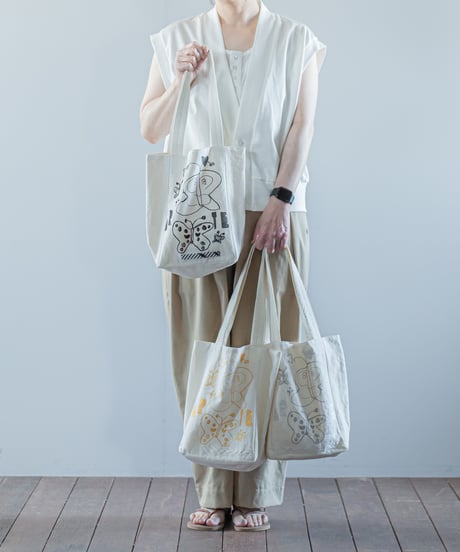 ATPOVA｜【 26SU11 】 コットンリネン チョウチョBAG