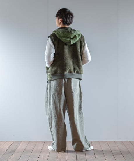 ARTE POVERA｜【 2025winter69 】 チェコキルトパンツ RE-アーミーMIXフードベスト