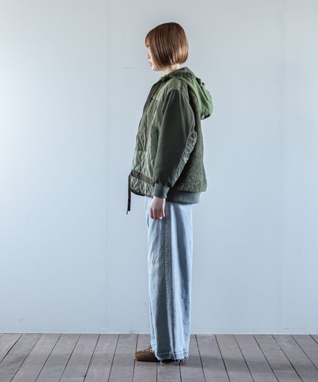 ARTE POVERA｜【 2025winter70 】 チェコキルトパンツ RE-アーミーMIXフードJKT