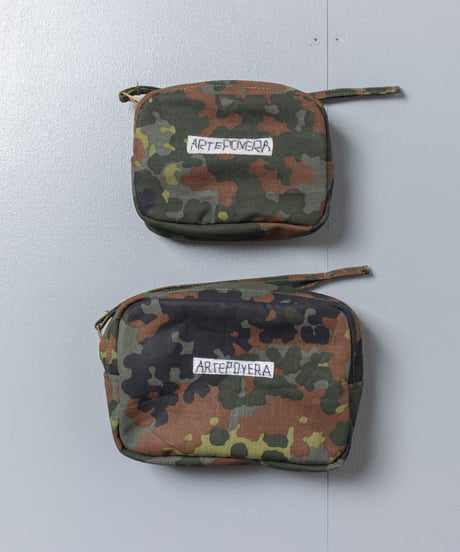 ARTE POVERA｜【 2025winter07 】 ドイツ軍テント RE-ポーチ(S)