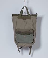 ARTE POVERA｜【 2025spring73 】オランダシェラフ染 RE-巾着リュック