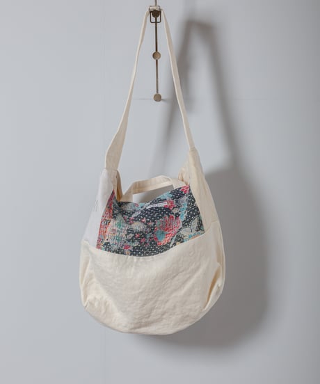 ARTE POVERA｜【 ARTEA - 26SP45 】 インドキルトラリー＆フランスシーツMIX トート＆ショルダーBAG