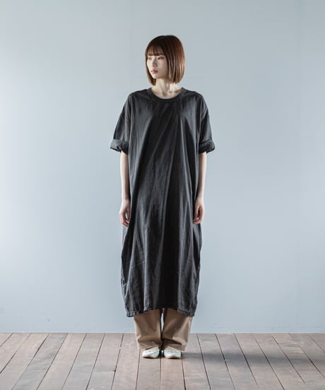 ATPOVA｜【 26SU46(TEIBAN - ATP026) 】 リネンコットン wideクルーOP(製品染)
