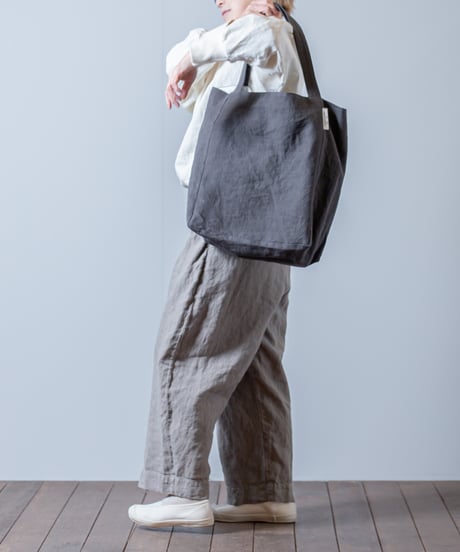 ★ATPOVA｜【 24WI12 】リネンキャンバス トートBAG(M)