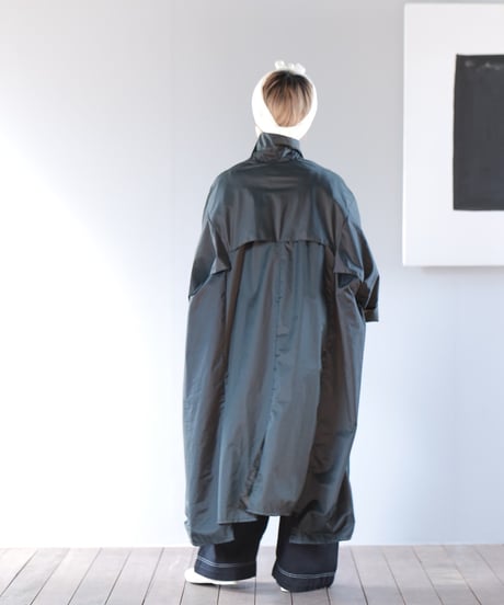 ARTE POVERA｜【 24SP27A 】フランスレインコート RE- 製品染ワイドコート