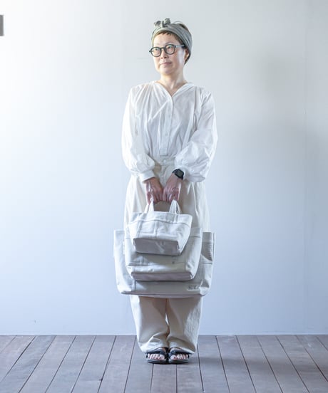 ARTE POVERA｜【 2025spring39 】USEDフランスシーツ BAG(L)