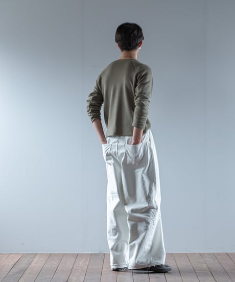 ATPOVA｜【 2025winter16 】 12OZデニム 2タックワイドカットオフパンツ