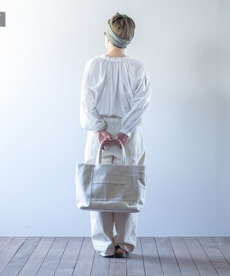 ARTE POVERA｜【 2025spring39 】USEDフランスシーツ BAG(L)