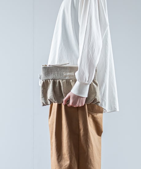 ARTE POVERA｜【 26WI22 】 イタリアシーツ RE-ポーチ(M)
