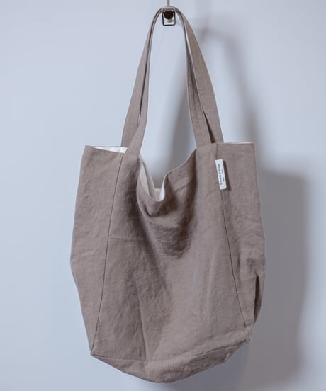 ★ATPOVA｜【 24WI12 】リネンキャンバス トートBAG(M)