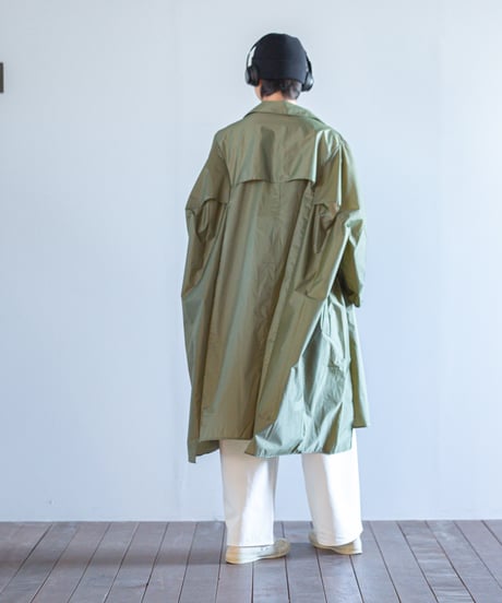 ARTE POVERA｜【 26SP90 】 フランスレインコート RE-ワイドコート（フード取外し）