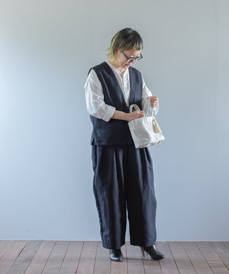 ARTE POVERA｜【 ARTEA - 26SP32 】 フランスUSEDシーツ 「ARTE」 BAG (S)