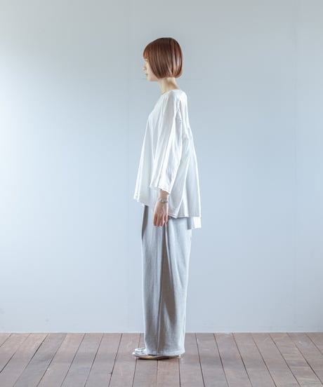 ARTE POVERA｜【 ARTEA - 26SP62 】 ギルダン RE-バックギャザー8分袖T