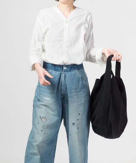 ★ARTEA｜【 artea-sheet009 】リネンシーツ｜ハンドBAG（Ｌ）