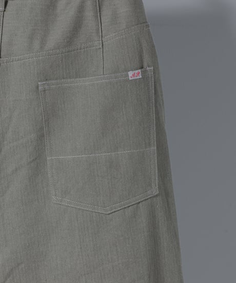 ARTE POVERA｜【 2025winter17 】 イタリアヘリンボーンベッドシーツ RE-2タックワイドパンツ