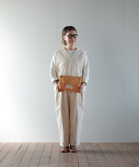 ★ARTE POVERA｜【 ARTEA-23WI06 】U.Sキルトライナー RE-ポーチ（M）