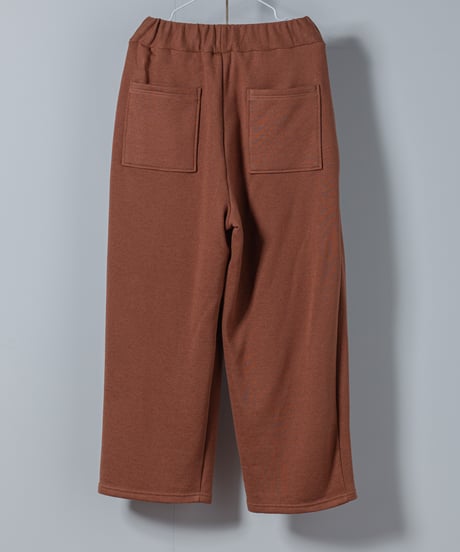 ATPOVA｜【 2025winter06 】 Linen cotton 裏毛 2タックワイドPT
