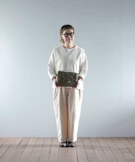 ★ARTE POVERA｜【 2024winter68 】チェコキルトパンツ RE-ポーチ(M)