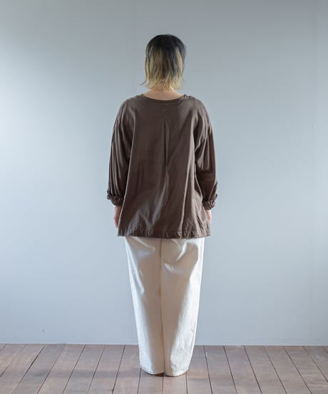 ATPOVA｜【 2026spring40 】 コットンカルゼ洗いざらし クルーSH