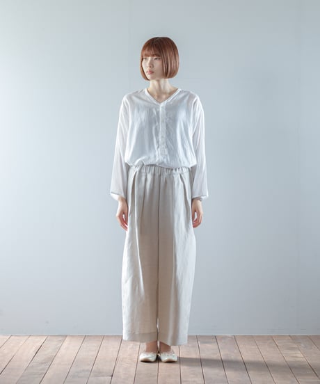 ★ATPOVA｜【 2026spring11 】 セレモニー リネンポリエステル混 2タックイージーPT