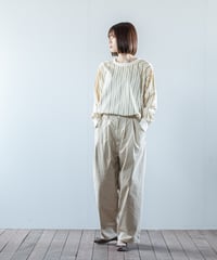ATPOVA｜【 26WI26 】 C/N裏起毛 2タックPT